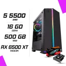 PC Gamer AMD Ryzen 5 5500 RX 6500 XT 4G PC Gamer AMD Ryzen 5 5500 RX 6500 XT 4G