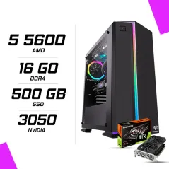 PC Gamer AMD Ryzen 5 5600 RTX 3050 6G