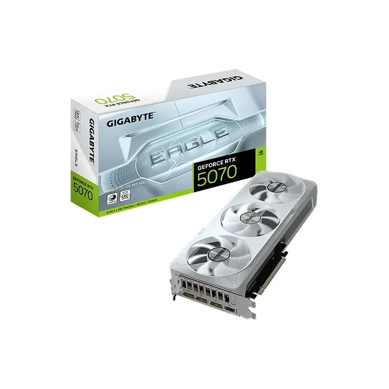 GIGABYTE GeForce RTX 5070 EAGLE OC ICE SFF 12G GIGABYTE GeForce RTX 5070 EAGLE OC ICE SFF 12G