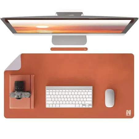 TAPIS DE SOURIS CUIR NOVA XL (Marron)