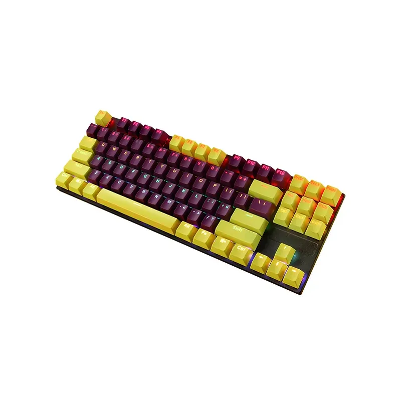 NOVA k400 (Noir/Jaune) - Clavier Gamer