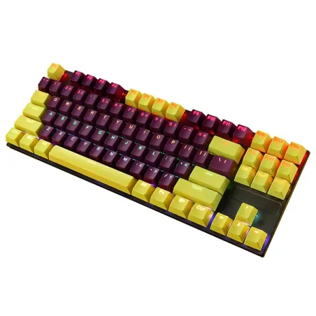 NOVA k400 (Noir/Jaune) - Clavier Gamer