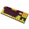 NOVA k400 (Noir/Jaune) - Clavier Gamer