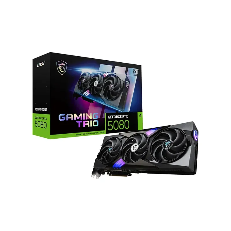 MSI GeForce RTX 5080 16G GAMING TRIO OC MSI GeForce RTX 5080 16G GAMING TRIO OC