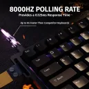 ATTACK SHARK X68 HE Noir (Magnetic Switch)