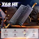 ATTACK SHARK X68 HE Moon Night (Magnetic Switch)