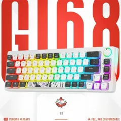 M4G GOLDEN LION GI68 RGB Blanc
