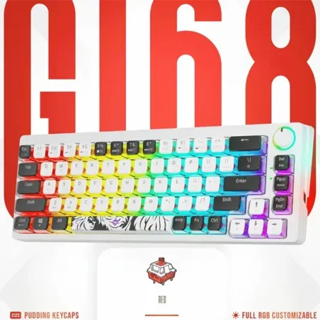 M4G GOLDEN LION GI68 RGB Blanc