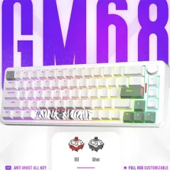 M4G GOLDEN LION GM68 RGB Blanc
