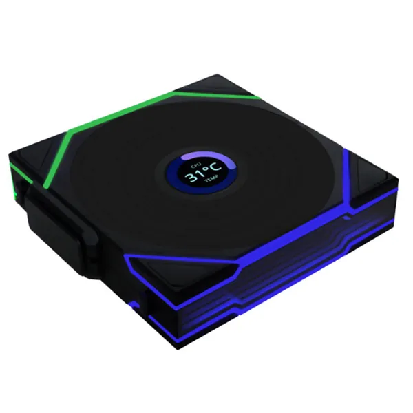 LIAN LI UNI FAN TL-LCD 120 WIRELESS REVERSE Noir