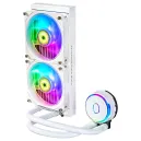 COOLER MASTER MASTERLIQUID PL240 FLUX Blanc