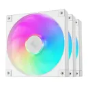 DEEPCOOL FD14 ARGB (Triple Pack) Blanc