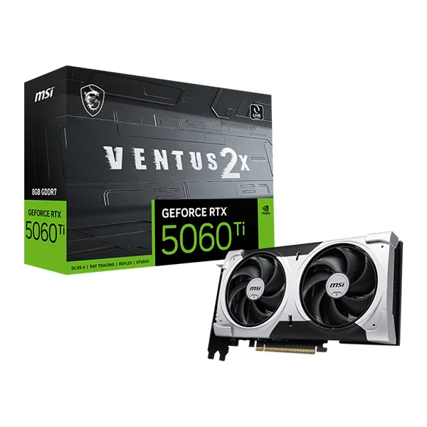 MSI GeForce RTX 5060 Ti 8G VENTUS 2X PLUS