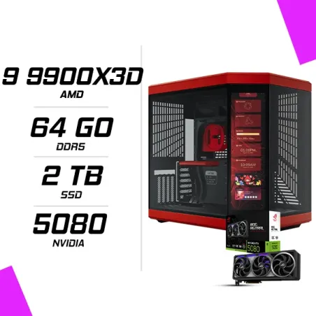 PC Gamer AMD Ryzen 9 9900X3D ROG Astral RTX 5080 16GB