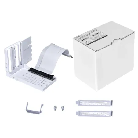 LIAN LI 4 SLOTS UNIVERSAL VERTICAL GPU KIT Blanc