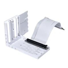 LIAN LI 4 SLOTS UNIVERSAL VERTICAL GPU KIT Blanc