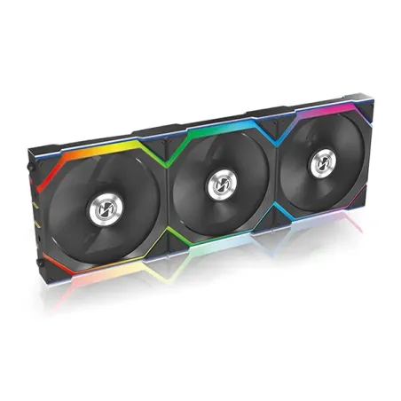 LIAN LI UNI FAN SL WIRELESS 120 Noir - Pack de 3