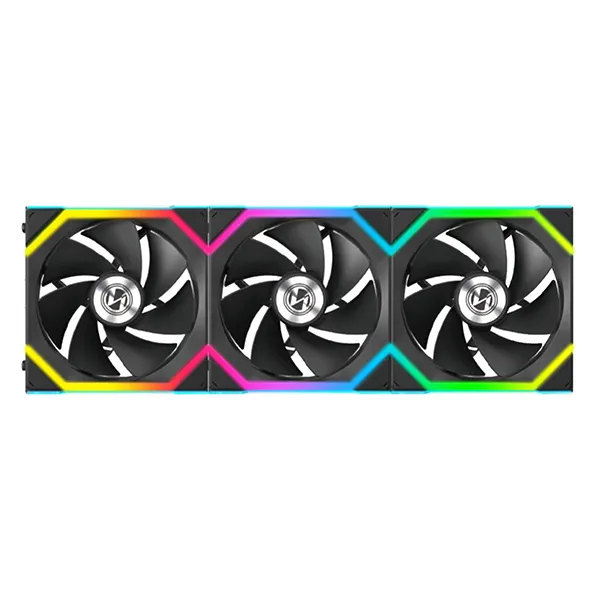 LIAN LI UNI FAN SL WIRELESS 120 Noir - Pack de 3