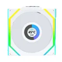 LIAN LI UNI FAN SL WIRELESS LCD 120 REVERSE BLADE Blanc