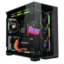 LIAN LI UNI FAN SL WIRELESS LCD 120 REVERSE BLADE Noir