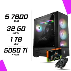 PC Gamer AMD Ryzen 5 7600 RTX 5060 Ti 16G