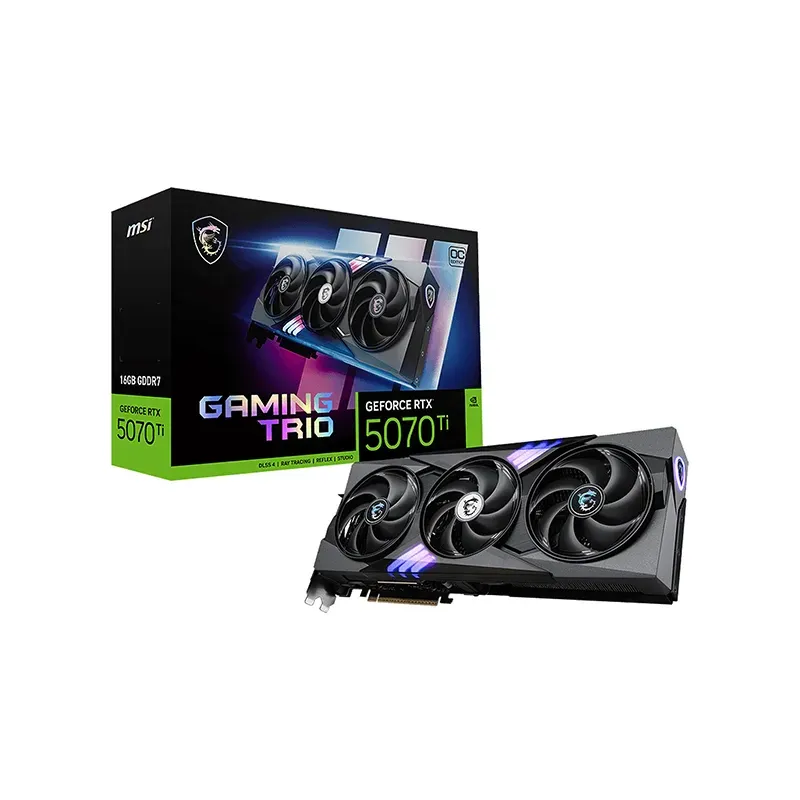 MSI GeForce RTX 5070 Ti 16G GAMING TRIO OC MSI GeForce RTX 5070 Ti 16G GAMING TRIO OC
