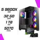 PC Gamer AMD Ryzen 5 9600X MSI RTX 5070 12G PC Gamer AMD Ryzen 5 9600X MSI RTX 5070 12G