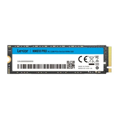 LEXAR NM610 PRO 1TB SSD NVME M.2 PCIe Gen3x4