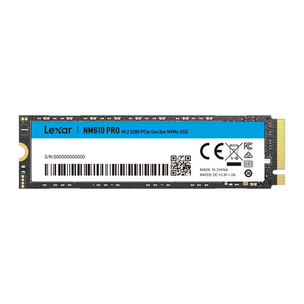 LEXAR NM610 PRO 1TB SSD NVME M.2 PCIe Gen3x4