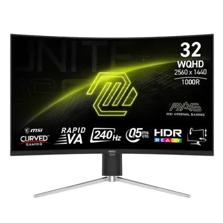 MSI MAG 325CQRXF E2 31.5" 240Hz 0.5ms 2K