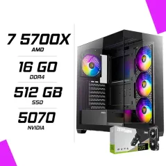 PC Gamer AMD Ryzen 7 5700X RTX 5070 12G