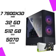 PC Gamer AMD Ryzen 7 7800X3D RTX 5070 12G