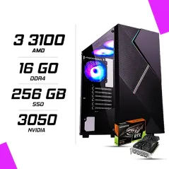 PC Gamer AMD Ryzen 3 3100 RTX 3050 6G