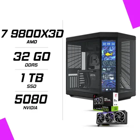 PC Gamer AMD Ryzen 7 9800X3D ROG Astral RTX 5080 16G