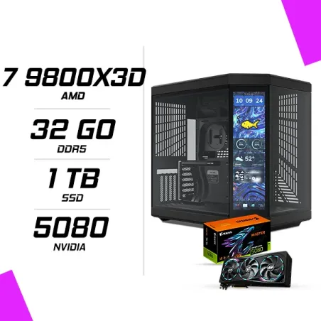 PC Gamer AMD Ryzen 7 9800X3D RTX 5080 MASTER 16G
