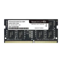 TEAMGROUP ELITE SO-DIMM 32GB (1X32GB) DDR4 3200Mhz CL22