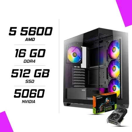 PC Gamer AMD Ryzen 5 5600 RTX 5060 8G