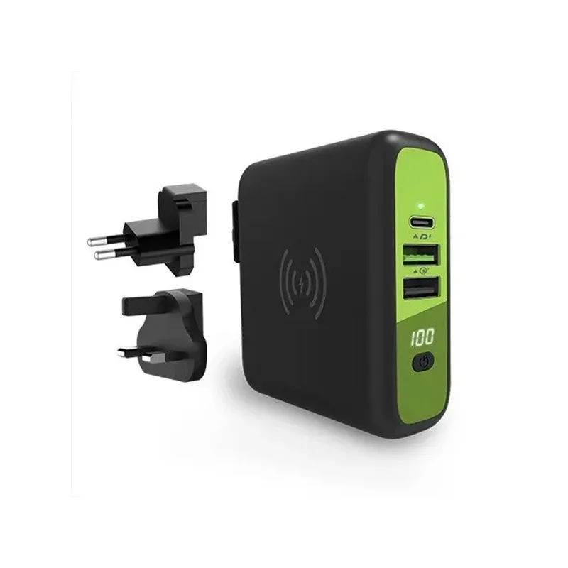 GOUI MBALA Qi Chargeur + Chargeur Sans-Fil + POWER BANK 8000 mAh GOUI MBALA Qi Chargeur + Chargeur Sans-Fil + POWER BANK 8000 mAh