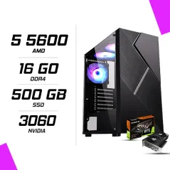PC Gamer AMD Ryzen 5 5600 RTX 3060 12G