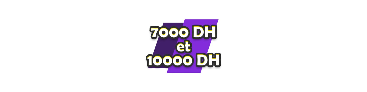 PC Entre 7000 DH et 10000 DH