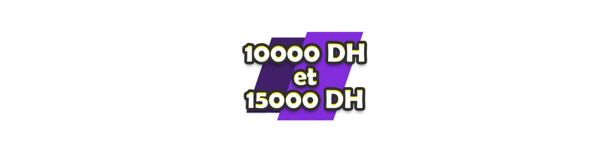 PC Entre 10000 DH et 15000 DH