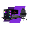 Setup PC Complet : PC + Souris + Clavier + Ecran + Chaise + Table