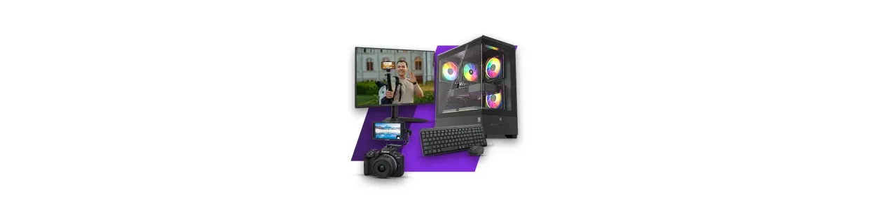 PC POUR BLOGGER – PC Gamer avec caméra pour création de contenu et blogging