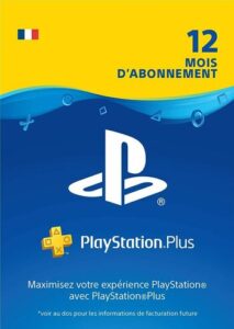 Carte PSN plus 12 Mois Prix Maroc Marrakech Rabat Casa