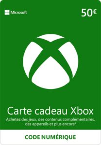 Carte XBOX 50 euro Prix Maroc Marrakech Rabat Casa