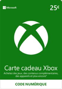 Carte xBox 25 euro Prix Maroc Marrakech Rabat Casa