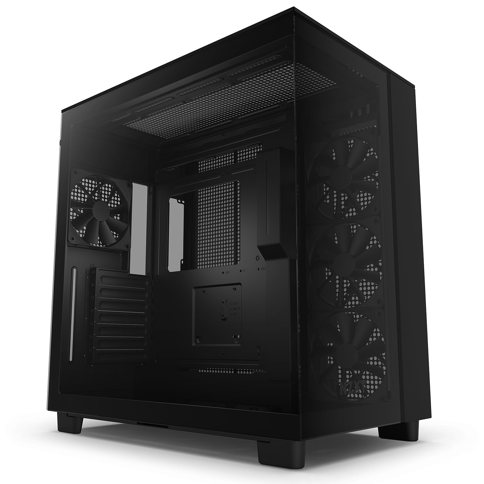 NZXT H9 Flow Black Prix Maroc Marrakech Rabat Casa