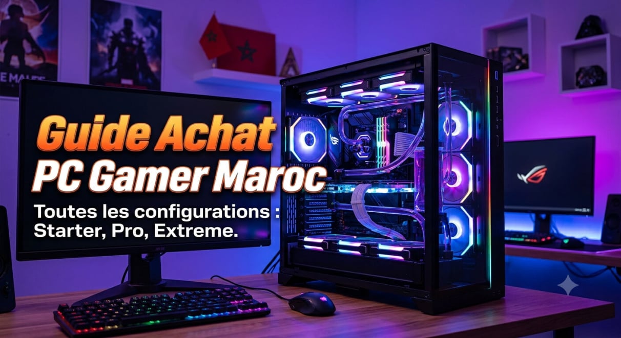 Guide Achat PC Gamer Maroc : Comment bien choisir sa configuration ?