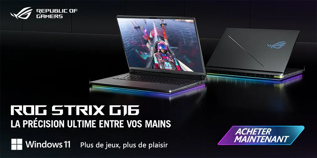 PC PORTABLES ASUS STRIX G16 NEXTLEVELPC MAROC