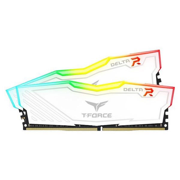 TEAMGROUP T-Force Delta RGB BLANC (16GB*2) 3000MHz